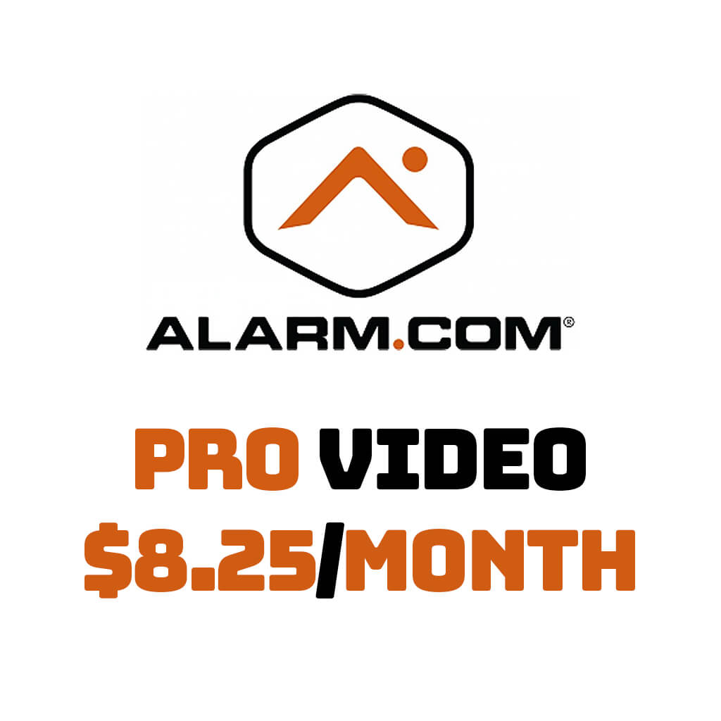 Alarm.com Pro Video Service For $8.25/month NO CONTRACT