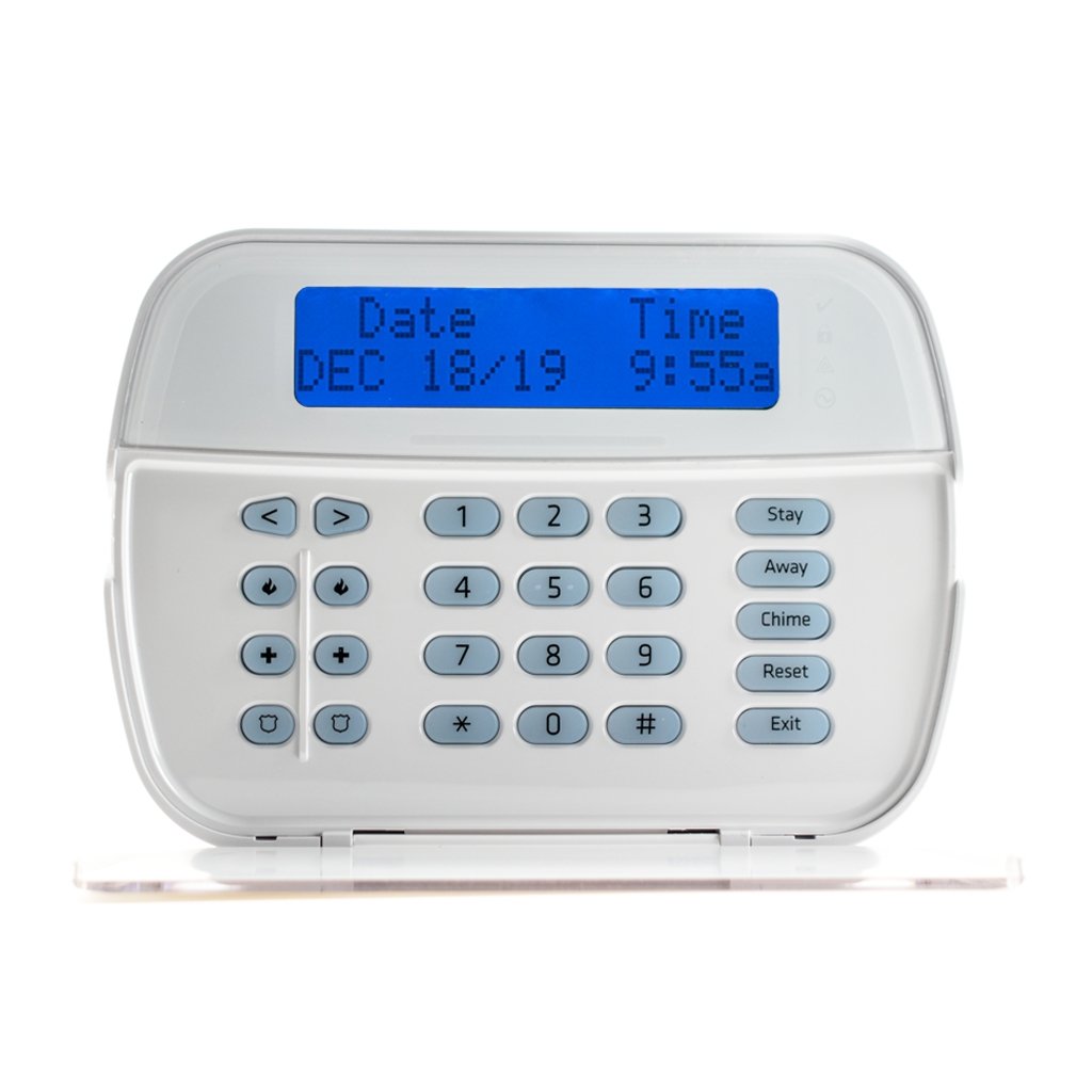 thumbnail interactive-video image 1 of DSC HS2ICNENG Hardwired LCD Icon Keypad For Security System Control Panel 1 of 6