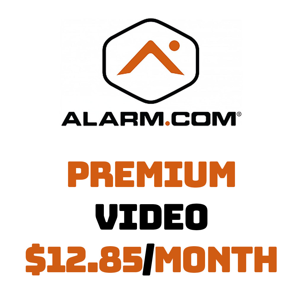 Alarm.com Premium Video Service For $12.85/month - NO CONTRACT
