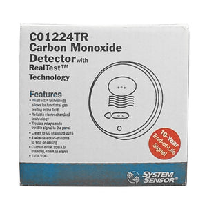 System Sensor CO1224TR Carbon Monoxide Detector