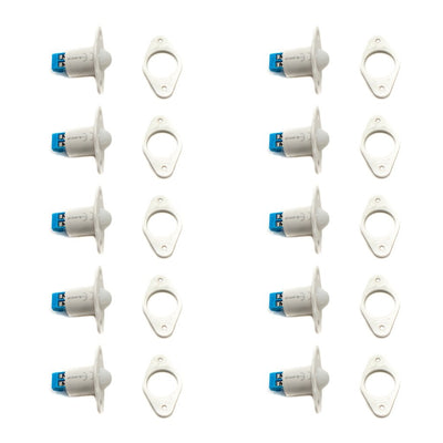 TANE 22TCWH Rollerball Door Or Window White Contact 10 Pack