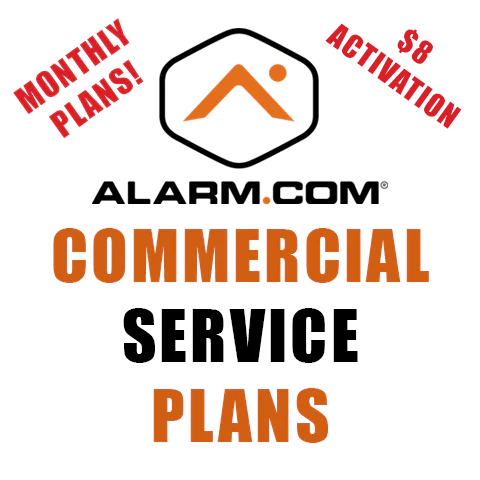 Alarm.com Commercial Service Plans 