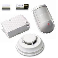 Motion Detectors Hard Wired Security System Wired Home Alarm