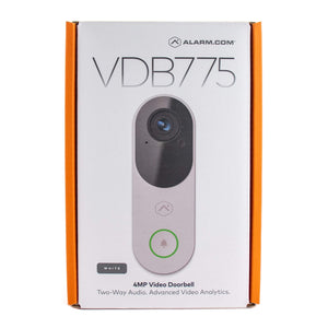 Alarm.com ADC-VDB775 Premium 4MP Wired Video Doorbell Camera