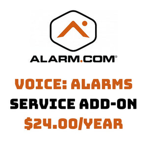 Alarm.com Interactive Annual Add-on: Voice Notifications For Alarms