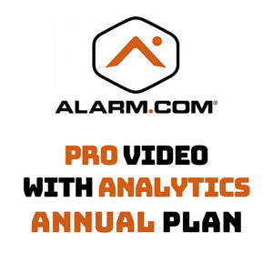 Alarm.com Pro Video With Analytics Service Annual Plan