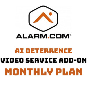 Alarm.com Video Add-on: AI Deterrence Per Camera Monthly Plan