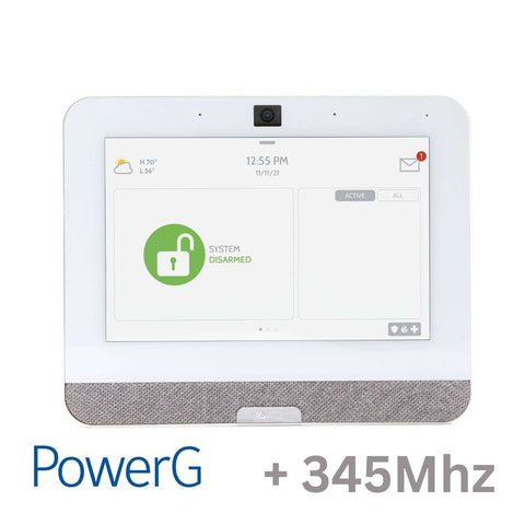 Qolsys IQ Panel 4 PowerG + 345 Touchscreen Wireless Alarm System - AlarmSystemStore.com
