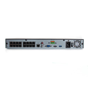 16 Camera 4K Security Network Video Recorder With 16 POE and 4TB / 8TB HDD