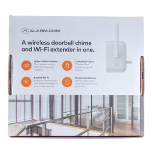 Alarm.com ADC-W115C Wireless Doorbell Chime With WiFi Extender