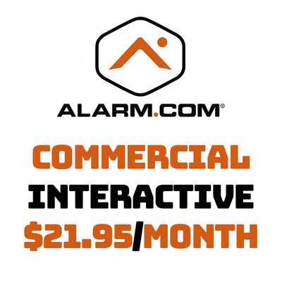 Alarm.com Commercial Interactive Service For $ 21.95/month billed at activation - $5 setup fee today