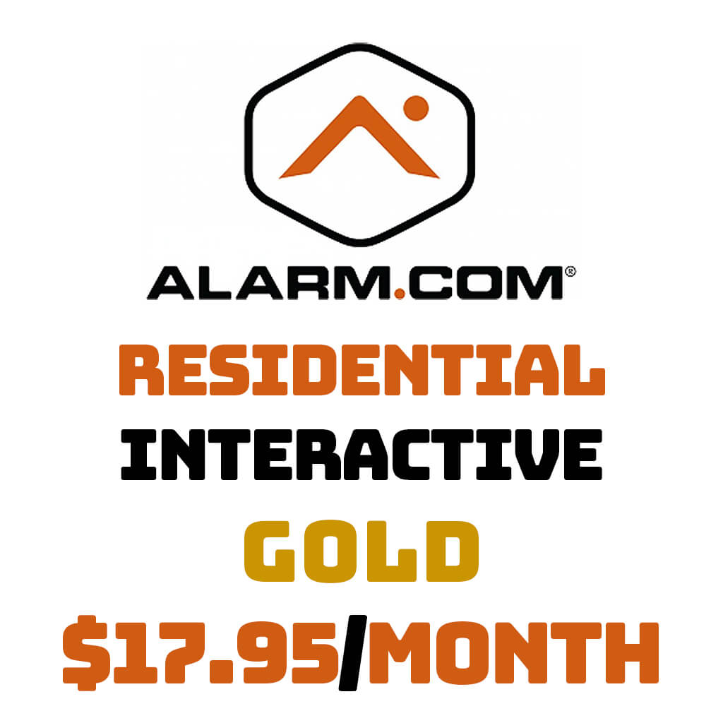 Alarm.com Residential Interactive Gold Service for $17.95/month billed at activation - $5 setup fee today