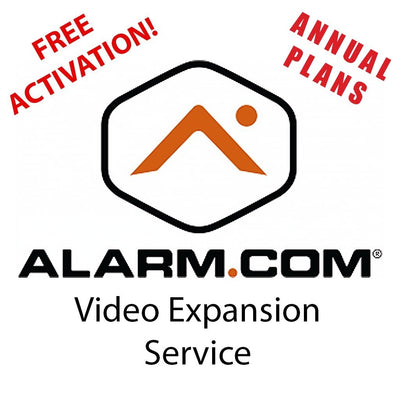 Alarm.com Video Expansion Add 4 Cameras (Annual Plan)