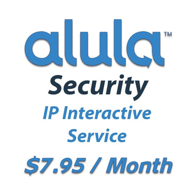 Alula Security IP Interactive Service: $7.95 a month, billed annually