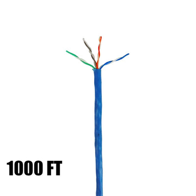 Cat 5E data cable 1000 ft box SIG-96263-46-06 (blue)
