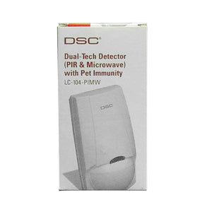 DSC LC104-PIMW Dual Technology Motion Detector