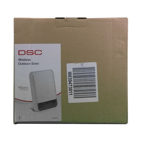 THE SIRENバービー DSC PG9911B BATT PowerG Wireless Outdoor Siren with Battery