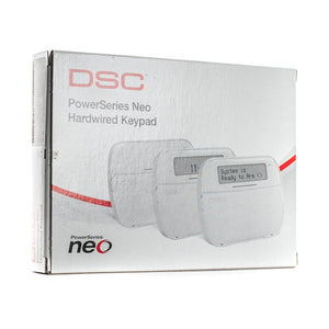 DSC PowerSeries NEO HS2LCDPENGN Full Message LCD Hardwired Keypad with English function keys and Prox Support