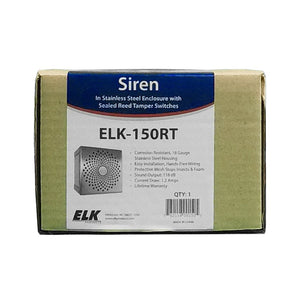 Elk 150RT 30 Watt Outdoor Tamper Proof Siren