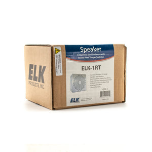 ELK 1RT 30 Watt Speaker In Tamper Proof Stainless Cabinet