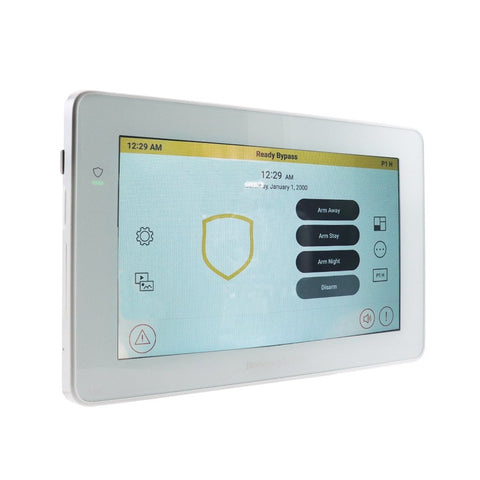 Honeywell 6290W 7" Color Touchscreen Keypad with Voice - AlarmSystemStore.com