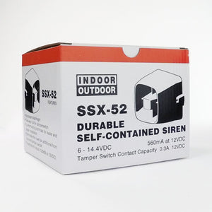 POT-SSX52 Indoor/Outdoor 15W Siren
