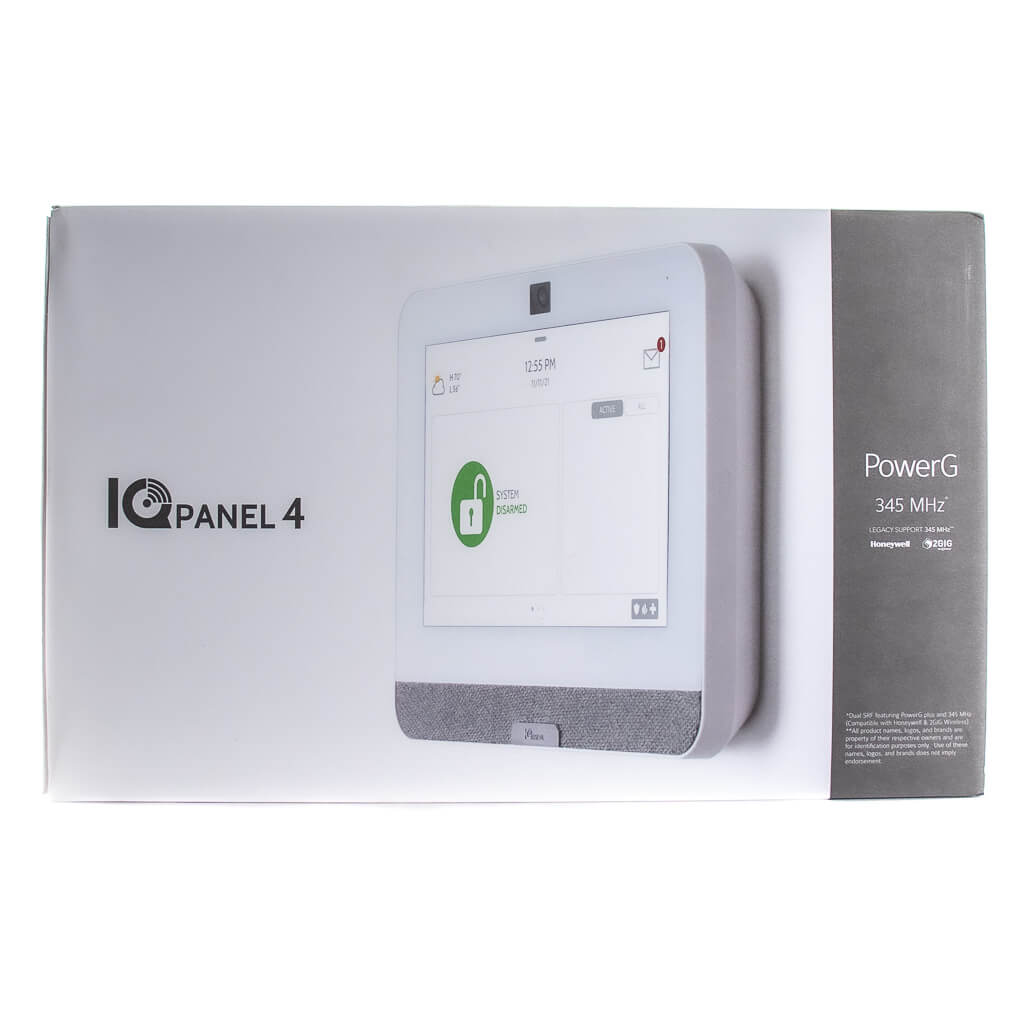 Qolsys IQ Panel 4 PowerG + 345 Touchscreen Wireless Alarm System