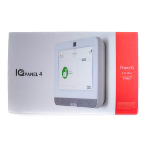 Qolsys IQ Panel 4 PowerG + 433 Touchscreen Wireless Alarm System