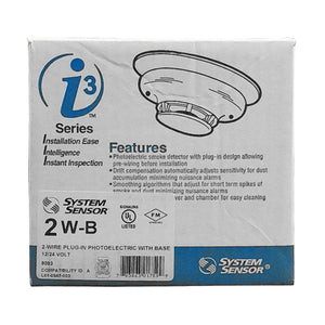 System Sensor 2W-B Two Wire Smoke Detector