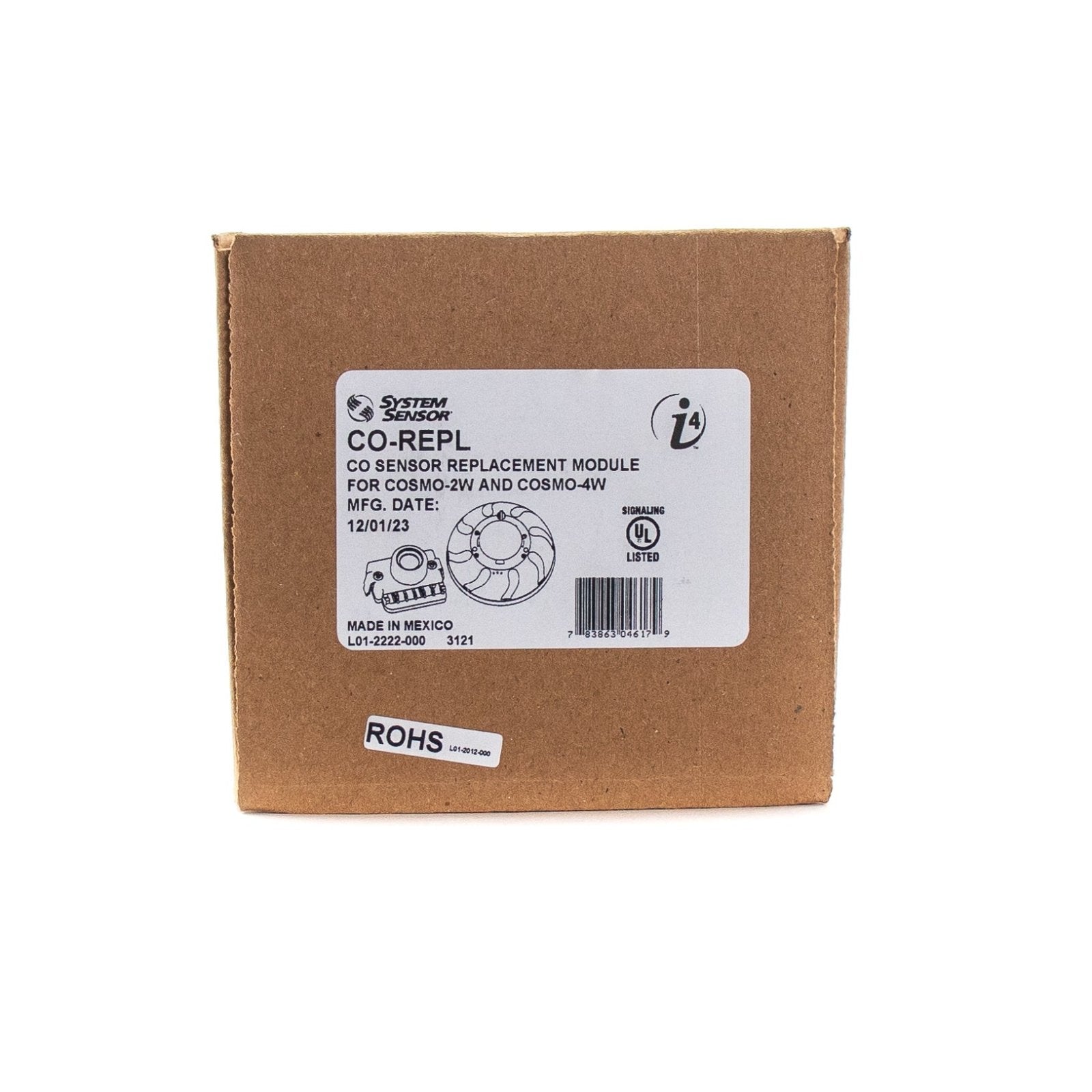 System Sensor CO-REPL Replacement CO cell module