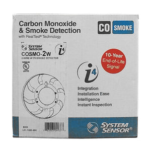 System Sensor COSMO-2W 2-wire Smoke CO Detector Combo
