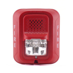 System Sensor P2RL Wall Mount Fire Horn Strobe Combo
