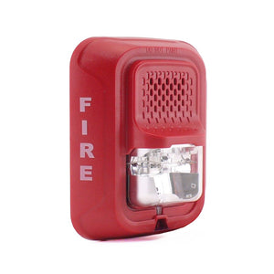 System Sensor P2RL Wall Mount Fire Horn Strobe Combo