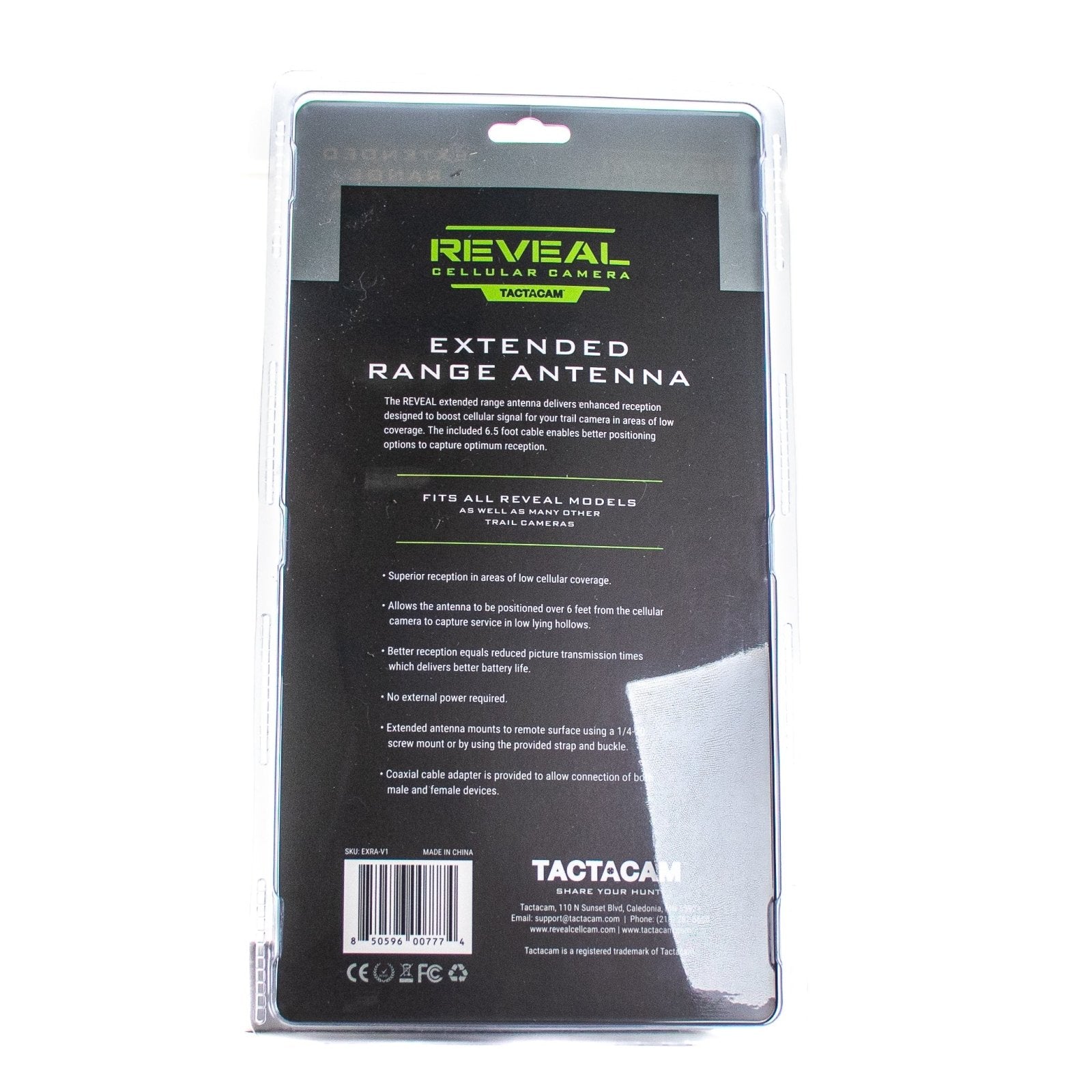 Tactacam Reveal Extended Range Antenna