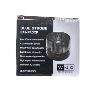 WBOX Blue Alarm Strobe Light
